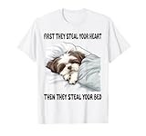 Shih Tzu Sleeping Pajamas Nightgown T-Shirt