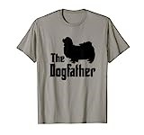 The Dogfather - funny dog gift, funny Tibetan Spaniel T-Shirt