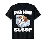 Cute Beagle Need more Sleep Pajamas Nightgown T-Shirt