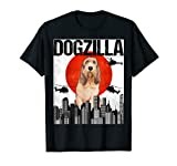 Funny Vintage Japanese Dogzilla Grand Basset Griffon Vendeen T-Shirt