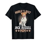 World´s Best Jack Russell Terrier Mom Dog Mama Funny Women T-Shirt