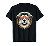 Retro Sunglasses Polish Lowland Sheepdog T-Shirt