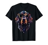 Dog Dad Mom Cool Sunglasses - Gordon Setter T-Shirt