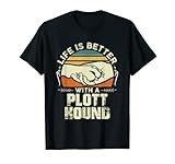 Plott Hound Shirt Men Women Dog Mom Dog Lover T-Shirt