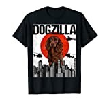 Funny Vintage Japanese Dogzilla American Water Spaniel T-Shirt
