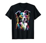 Border Collie with Sunglasses Puppy Cute Border Collies T-Shirt