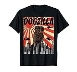Retro Dogzilla Japanese Neapolitan Mastiff T-Shirt