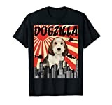 Funny Retro Japanese Dogzilla Petit Basset Griffon Vendeen T-Shirt