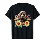 Sunflowers Irish Water Spaniel T-Shirt