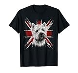 British UK Westie Great Britain West Highland White Terrier T-Shirt