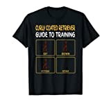 Training Dogs Funny Curly Coated Retriever T-Shirt