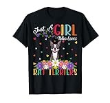 Rat Terrier Dog Lover Just A Girl Who Loves Rat Terriers T-Shirt