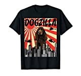 Funny Retro Japanese Dogzilla Field Spaniel T-Shirt