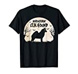 Halloween Horror Norwegian Elkhound T-Shirt
