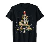 English Cocker Spaniel Christmas Tree X-Mas Gift T-Shirt