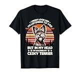 I Might Look Like I'm Listening To You Cesky Terrier T-Shirt