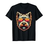 Retro Sunglasses Glen Of Imaal Terrier T-Shirt