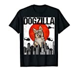 Funny Vintage Japanese Dogzilla Swedish Vallhund T-Shirt