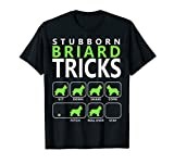 Briard T-shirt | Stubborn Briard Tricks Tee