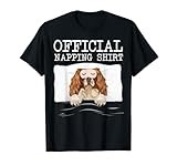 Funny Official Napping Sleeping English Toy Spaniel T-Shirt