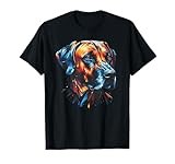 Polygon Art Rhodesian Ridgeback Dog Rhodesian Ridgebacks T-Shirt