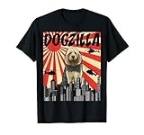 Funny Retro Japanese Dogzilla Otterhound T-Shirt