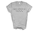 Fellow Friends - Finnish Lapphund T-Shirt, Finnish Lapphund Dad Shirt Mens Gift Large Grey