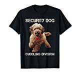 NOVELTY COCKAPOO JOKE CUTE DOG OWNER MEN WOMEN Unisex Adult Dog Momma Dog Daddy Fun Cockapoo Puppy Dad T-Shirt Black S