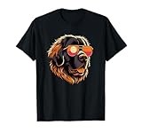 Retro Sunglasses Leonberger Leonbergers T-Shirt