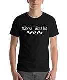 Fellow Friends - Norwich Terrier T-Shirt, Norwich Terrier Dad Shirt Mens Gift Large Black