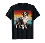 Vintage Distressed Retro Style Cool Australian Shepherd Dog T-Shirt