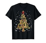 Cute Welsh Terrier Dog Christmas Tree Gift Decoration Xmas Tree T-Shirt
