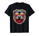 Retro Sunglasses Bouvier Des Flandres T-Shirt