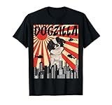 Funny Retro Japanese Dogzilla Japanese Chin T-Shirt