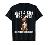 Im Just A Girl Who Loves Nova Scotia Duck Tolling Retrievers T-Shirt