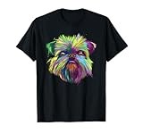 Colourful Dog Brussels Griffon T-Shirt