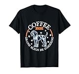 Coffee and Grand Bleu de Gascogne T-Shirt