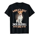World´s Best Jack Russell Terrier Dad Dog Owner Funny Men T-Shirt