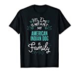 Cute American Indian Dog Shirt Family Dog Gift for Women Men T-Shirt