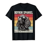 Boykin Spaniel Dog with Sunglasses, Vintage Boykin Spaniel T-Shirt