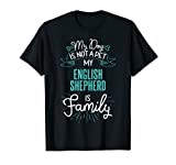Cute English Shepherd Shirt Family Dog Gift for Women Men T-Shirt