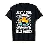 Just a Girl Who Loves Sunshine and Shiloh Shepherd T-Shirt