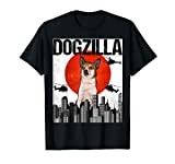 Funny Vintage Japanese Dogzilla Norwegian Lundehund T-Shirt