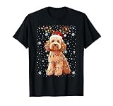 Cockapoo Dog Owner Ugly Christmas T-Shirt: Black, Unisex Adults, Dog Lovers, Family Members, Holiday Shoppers, Short Sleeve, T-Shirt, Novelty Holiday, Christmas